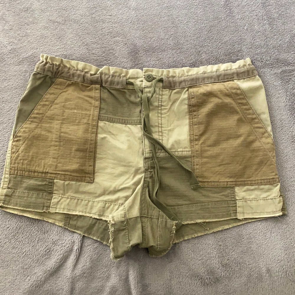 Free People Raw and Blocked Bootcamp Short